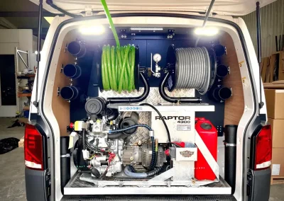 Drain Jetting Van Conversion