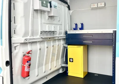 Self-Sufficient SMART Repair Van Conversion for Franchise Fleet